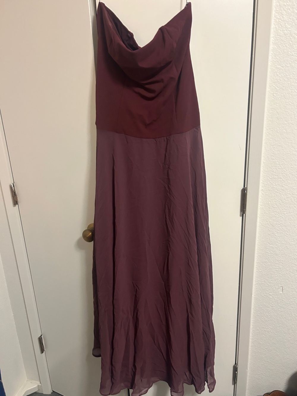 Abercrombie Strapless Burgundy Women’s Dress